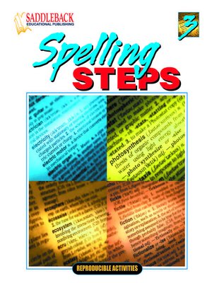 cover image of Spelling Steps 3